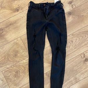 Girl’s Black denim jeans